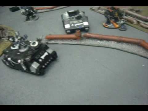 vlog #97 - Battle Report 1750pts Blood Angels vs Black Templars