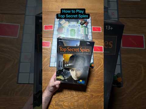 How to play Top Secret Spies by Rio Grande Games