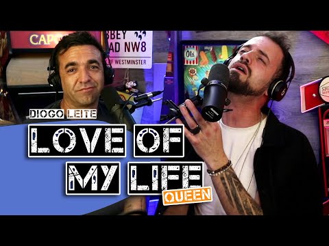 O Diogo Leite canta muito! - Love of my life (Queen)