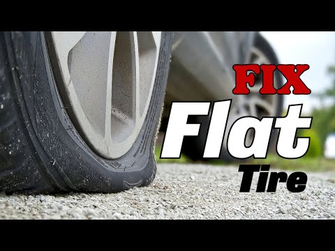 How to Fix a Flat Tire Simple & Easy & Cheap! - Instructables