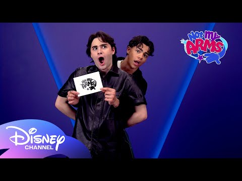 Descendants x Zombies Tour Mates Try Wrapping A Pineapple | Not My Arms | @disneychannel
