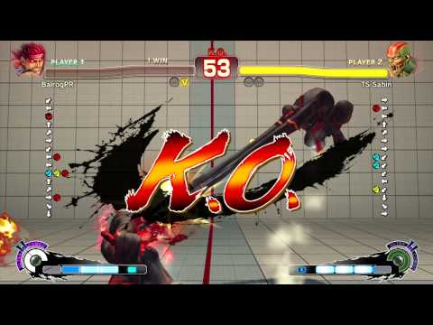 Ultra Street Fighter 4 - EG PR Balrog (ER) vs TS Sabin (Dh) FT5