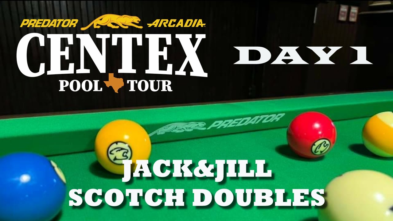 Predator Arcadia CenTex Pool Tour / Open Jack & Jill Scotch Doubles