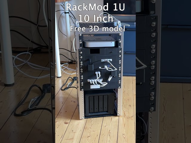 Vídeo relacionado con GeeekPi 8U Server Cabinet, 10 Pulgadas Server Rack for Network, Servers, Audio, and Video Equipment, DeskPi RackMate T1 Rackmount (Black)
