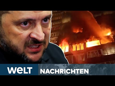 PUTINS KRIEG: Mega-Blackout in Ukraine! Selenskyj tobt und macht neuen Vorschlag für Abwehr | STREAM