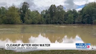 Cleanup underway after high water in Greenup County