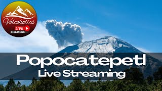 🌋 Popocatepetl Volcano Mexicos Most Active Volcano - Watch It Live!