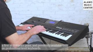 Video thumbnail for Yamaha PSR-E453 Demo & Review by Alamo Music Center