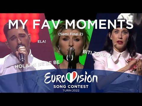Eurovision 2022 / Semi Final 2/ MY FAVOURITE MOMENTS with my opinions on all performances