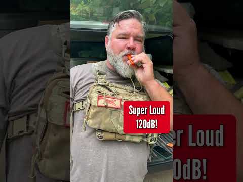 BEST EMERGENCY WHISTLE! #gear #shorts #whistle #edc #camping #lost #hiking #adventure #emergency
