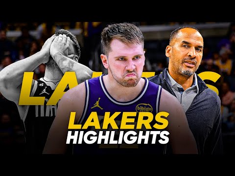 Luka Doncic "Thank You Nico" LAKERS Highlights 🔥