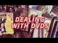 DEALING WITH DVDs | Why Is This So Difficult?! | DVD Declutter