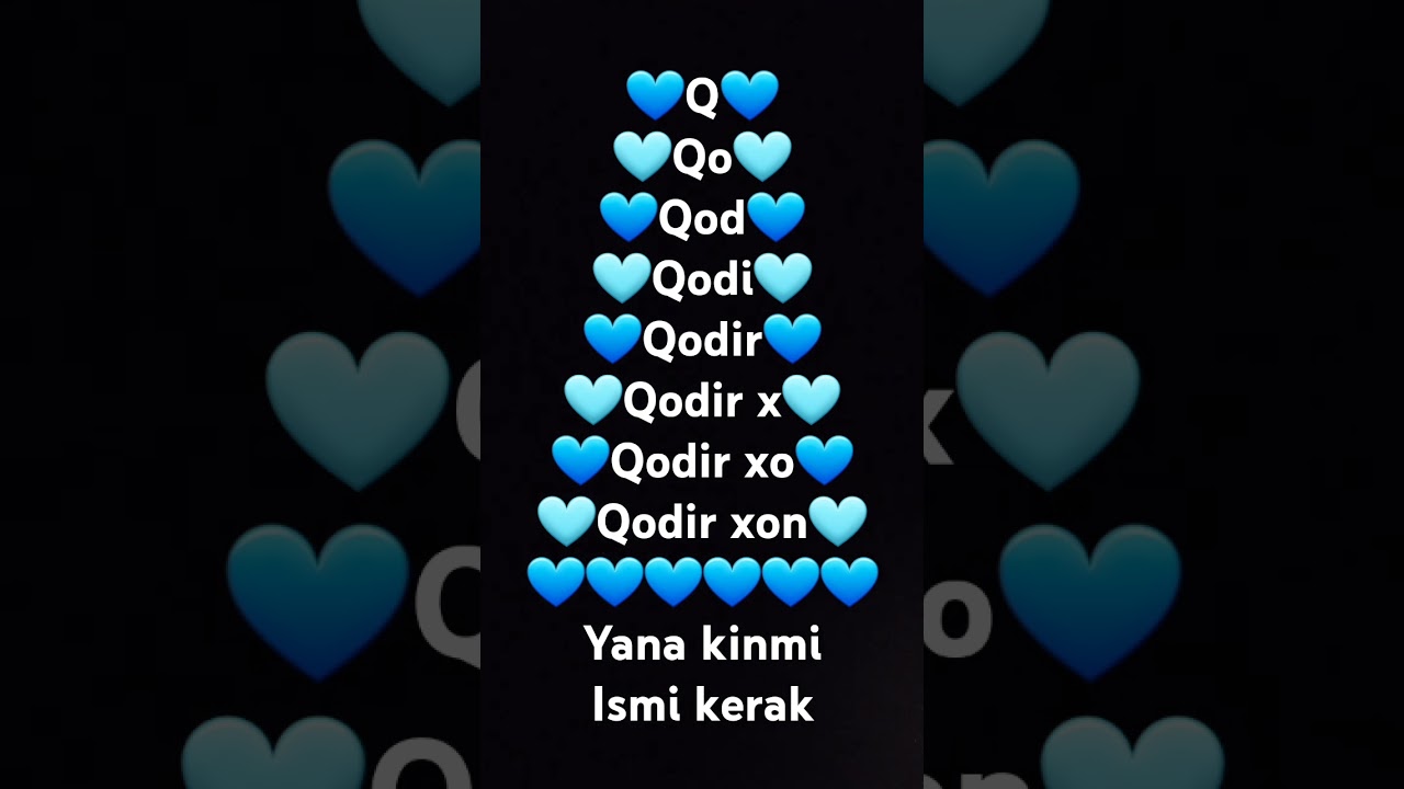 04.11. 2024 Qodirxon #risolatxon