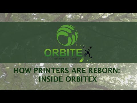 ♻️Remanufactured: Inside ORBITEX's Eco-Friendly future of printing | Green Foot Program