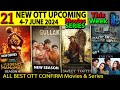 This Week OTT Release 4-7 JUNE l Hanuman4, Gullak4, BMCM, Zwigato Netflix, MadMax2 Hindi ott release