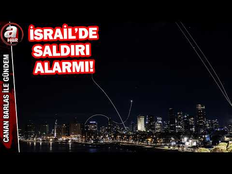 İsrail'de saldırı alarmı! Tel Aviv'de sirenler çalışıyor | A Haber