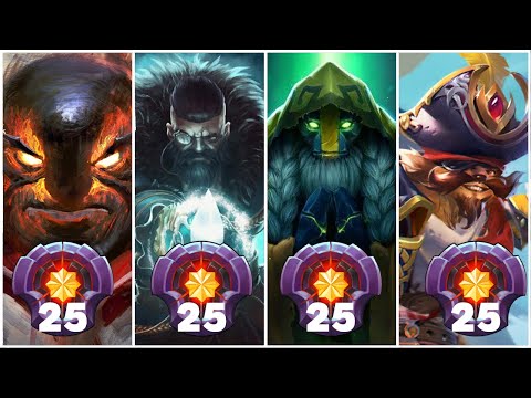 TOP LVL 25 MASTER TIER IMMORTAL RANK PLAYERS in Dota 2 - Ep. 5