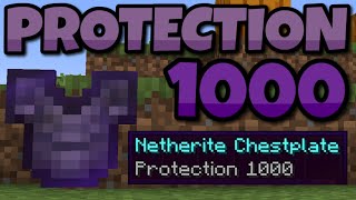 How to get PROTECTION 1000 ARMOR in Minecraft 1.20