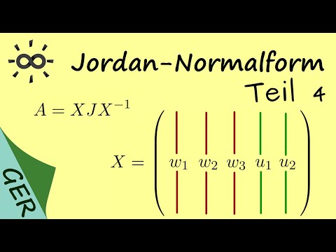 Jordan Normalform Teil 4 Transformationsmatrix aufstellen