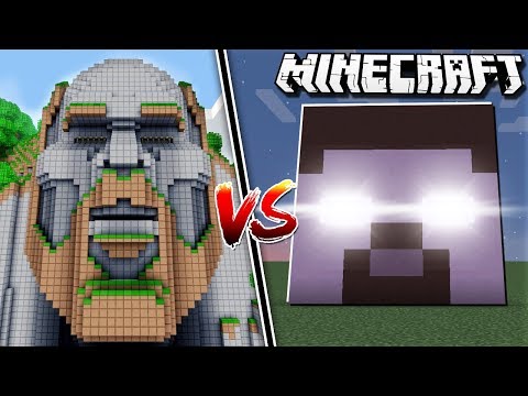 NOTCH HOUSE vs. HEROBRINE HOUSE in Minecraft!