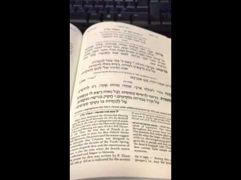 Chazan Nathan Gluck Nusach Ovos Tal Pesach
