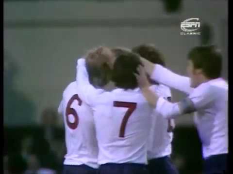 Gol de Kempes en Wembley. 1974.