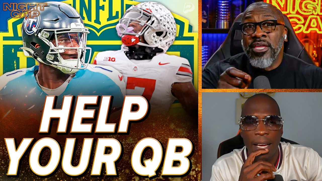 Unc & Ocho PRAISE Titans for Carnell Tate pick + Giants Draft Reese, Chiefs take Delane | Nightcap