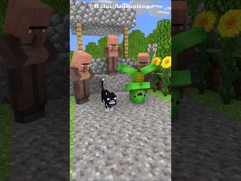 JJ vs Mikey dancing with the villagers