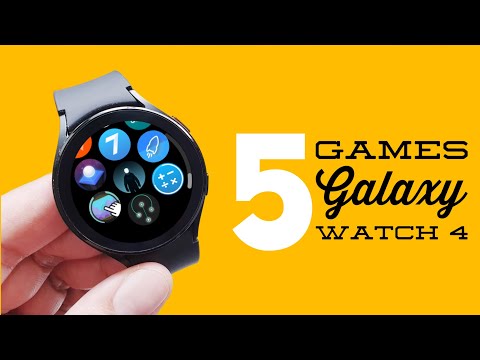 5 Games for Galaxy Watch 4! - YouTube