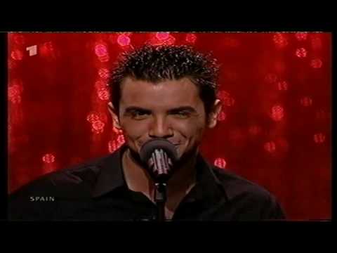 *Eurovision 2001* *13 Spain* *David Civera* *Dile que la quiero* 16:9 HQ