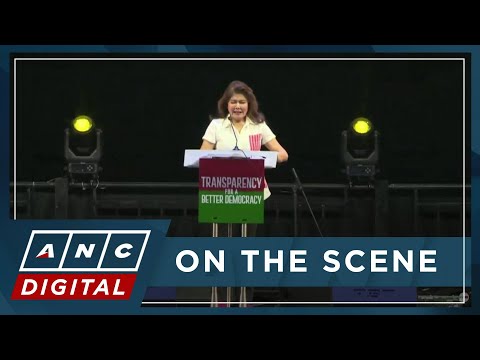 FULL: INC rally speech of Sen. Imee accusing President Marcos of using drugs | ANC