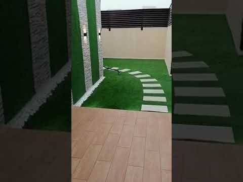 تصميم حديقة بسطح المنزل | شغل محترف