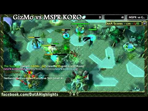 DotAHL 80 - [MGT'11] GizMo vs MSPR.KORO