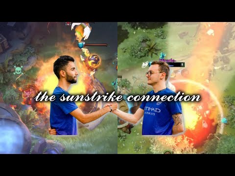 Gunnar's beautiful sunstrikes owned Sumail and Miracle | DreamLeague S19 #dota2 #dota2gameplay