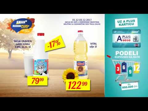 Aman vikend akcija od 01.-03.10.2017.