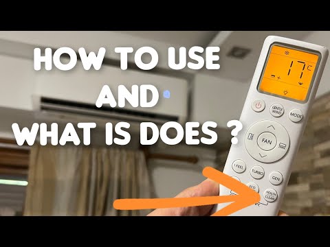 How to Use Clean Function on TCL Air Conditioner.  Air Con Auto Cleaning