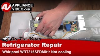 Whirlpool Refrigerator Repair - Not Cooling - Temp Control Thermostat