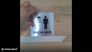 Zákaz vstupu, 80x80mm, pergamen, Nevada