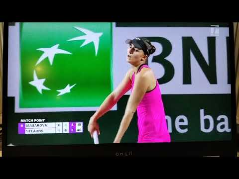 Peyton Stearns vs. Rebeka Masarova, Indian Wells 2023