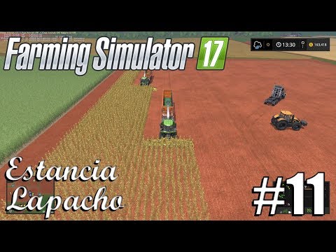 FS17 - Platinum Edition: Estancia Lapacho - Timelapse #11 - Getting The Silage With The The Krone