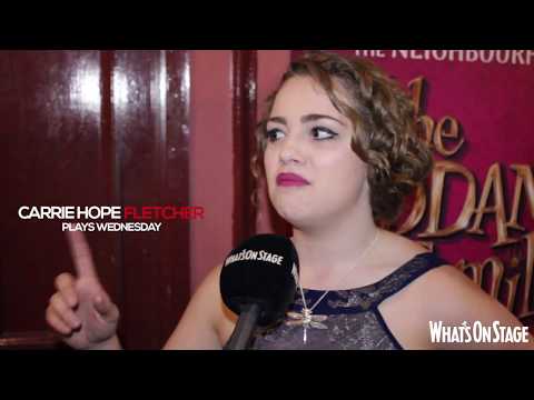 Opening night of The Addams Family at New Wimbledon Theatre