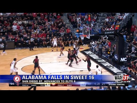 Alabama Falls to San Diego State in Sweet Sixteen Round