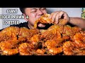 GIANT TIGER PRAWN LOBSTER IN SPICY CAJUN SAUCE MUKBANG PHILIPPINES MUKBANG SEAFOOD