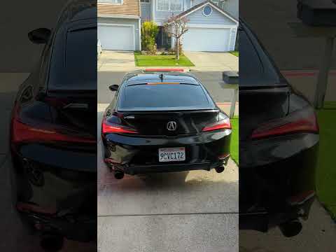2023 Acura Integra Aspec with Magnaflow exhaust. #honda #acura #integra #magnaflow #car #magnaflow