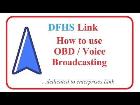Cloud based voice broadcast hosted obd services, for softwar...