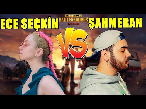 Ece Seçkin ile PUBG Mobile Oynadım Bro! ECE SEÇKİN VS ŞAHMERAN