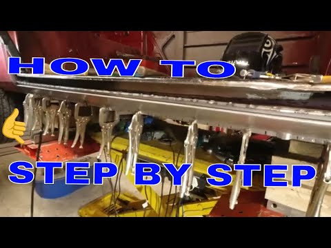 VW CAMPERVAN WELDING IN THE SILLS ROCKERS WELDING TIP AND TRICKS EP 20