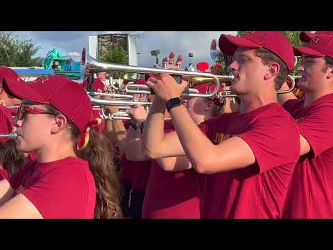Iowa State University Cyclone Football Varsity Marching Band Parade at the Iowa State Fair 8-20-2022