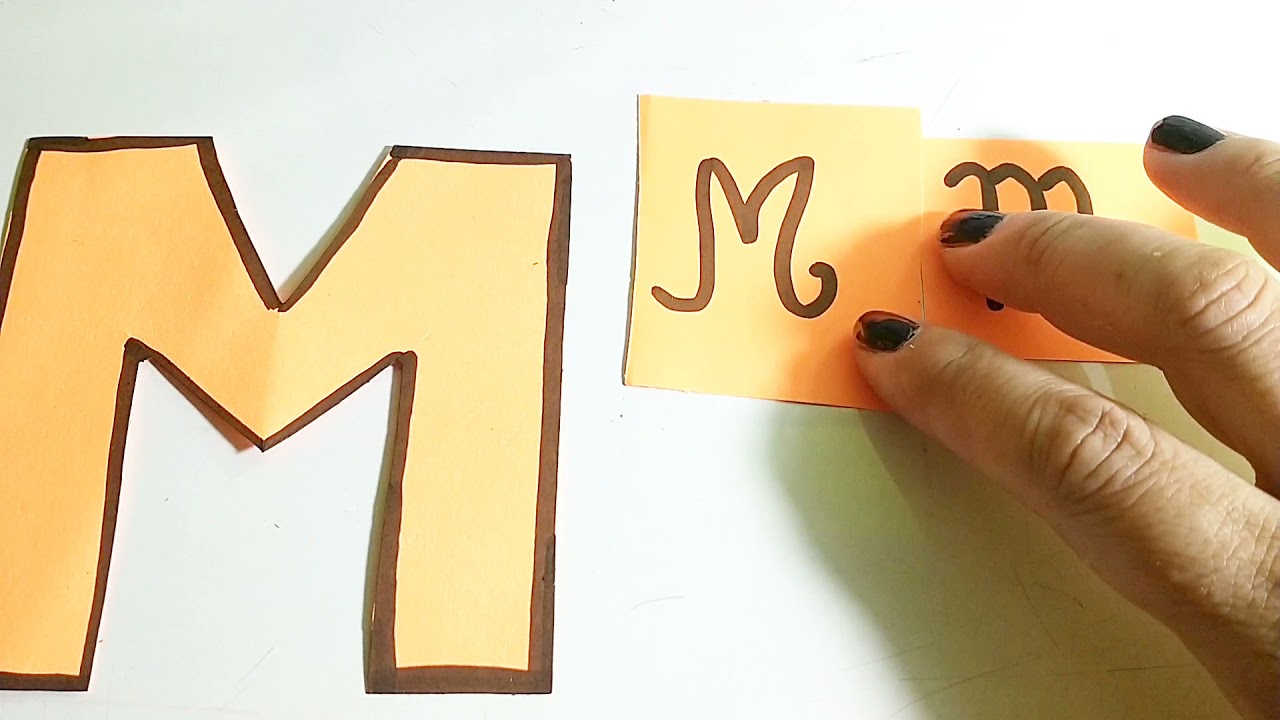 Aprendo la letra M
