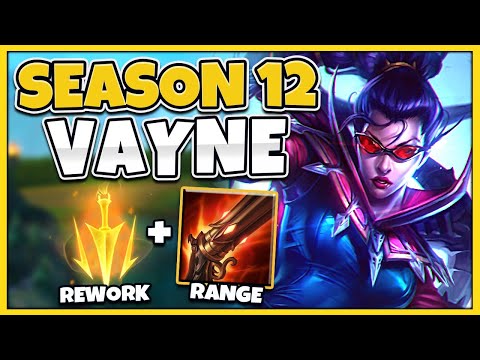 Lethal Tempo Rework Made Vayne GOD-TIER Broken... (1v9 Monster) Season 12 - League of Legends